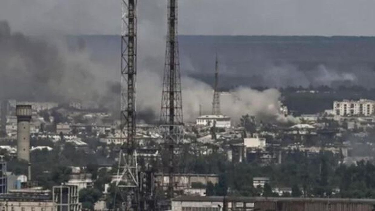 Ukrayna savaşı: Severodonetsk'te bir kimyasal tesis vuruldu