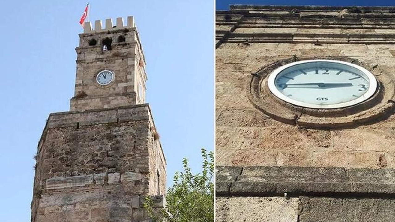 Tarihi Saat Kulesi'nin orijinal saatini çalıp plastiğini takmışlar