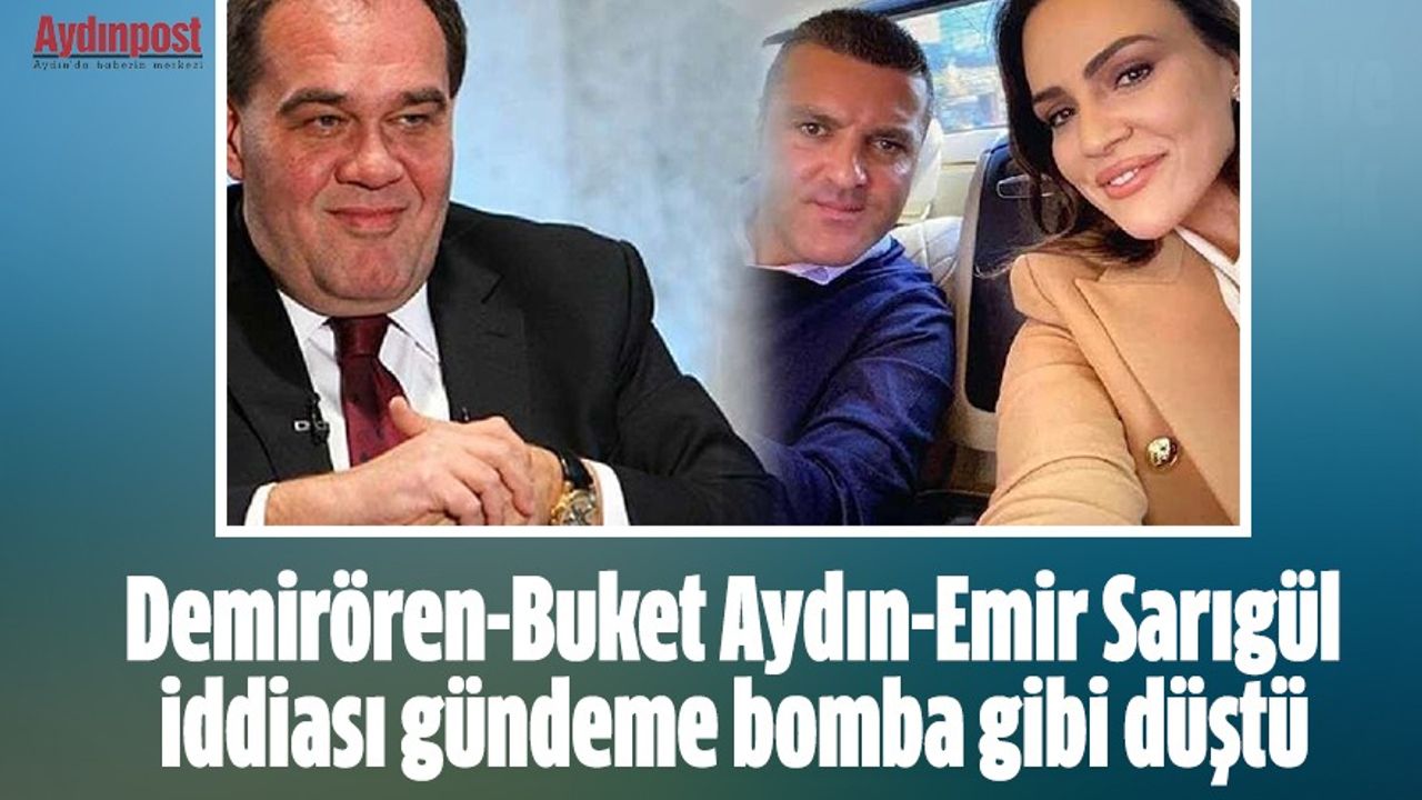 Sedat Peker'den Demirören-Buket Aydın-Emir Sarıgül iddiası gündeme bomba gibi düştü