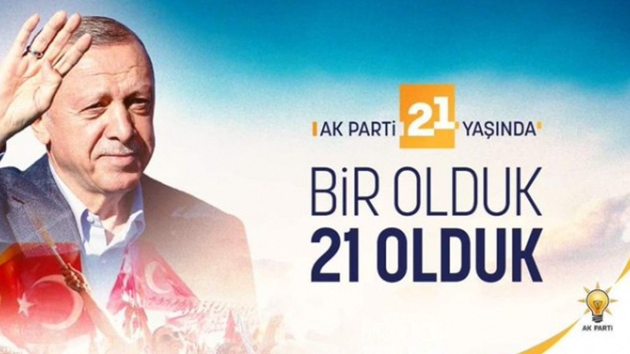 AK Parti'den 21. kuruluş yıl dönümü mesajları