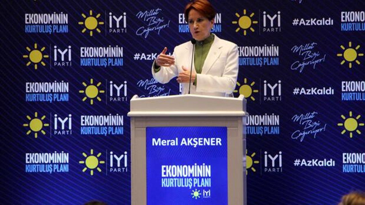 Akşener partisinin 'ekonomi' toplantısında konuştu