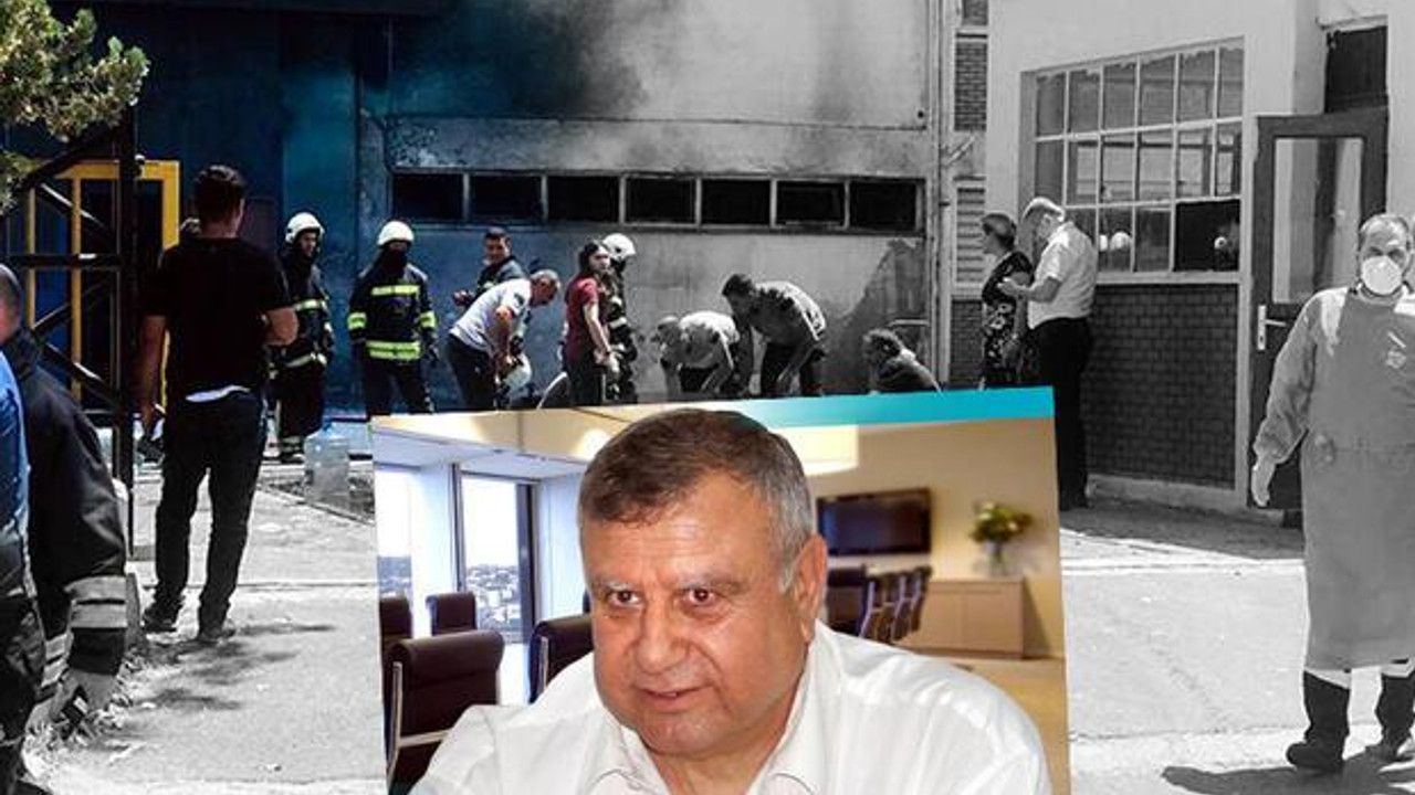 Tekirdağ'da patlama meydana gelen fabrikanın sahibi Ömer Asım Eralp öldü