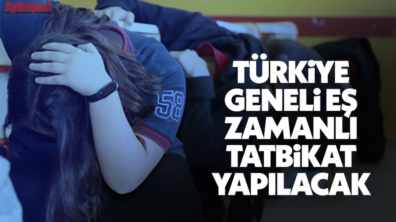 Türkiye genelinde eş zamanlı deprem tatbikatı yapılacak