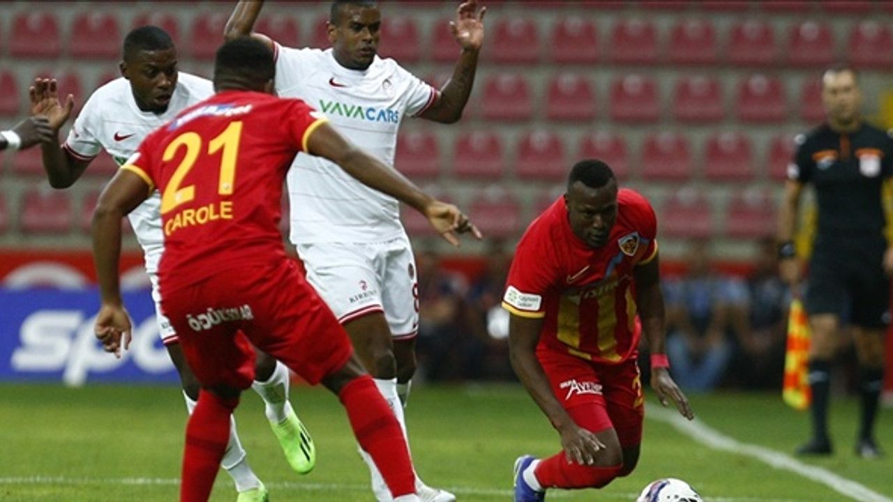 Antalyaspor, Kayserispor'a da yenildi: 1-0
