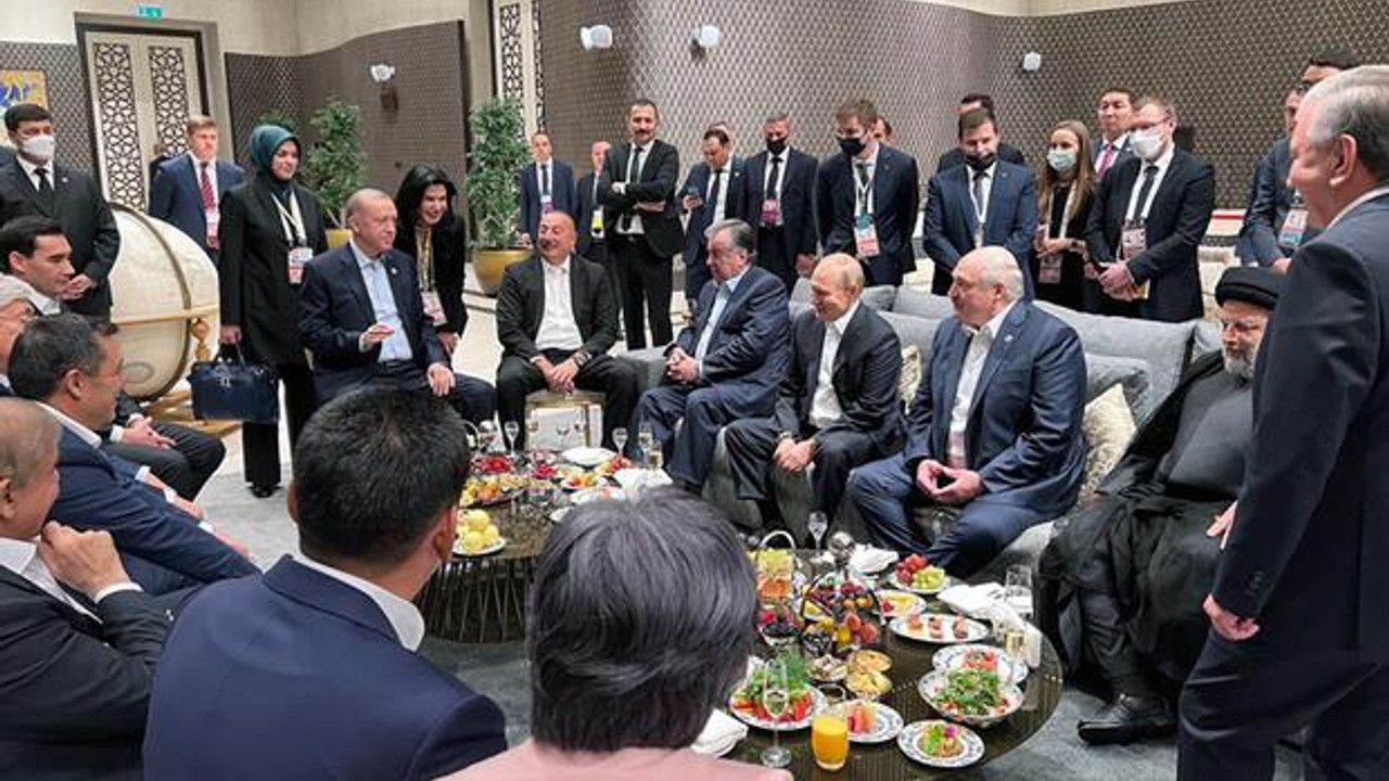 Cumhurbaşkanı Erdoğan liderlerle buluştu! Zirve öncesi dikkat çeken kare
