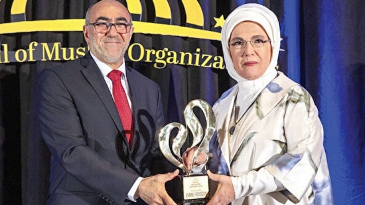 Emine Erdoğan’a "Uluslararası Başarı ve Topluma Katkı Ödülü"