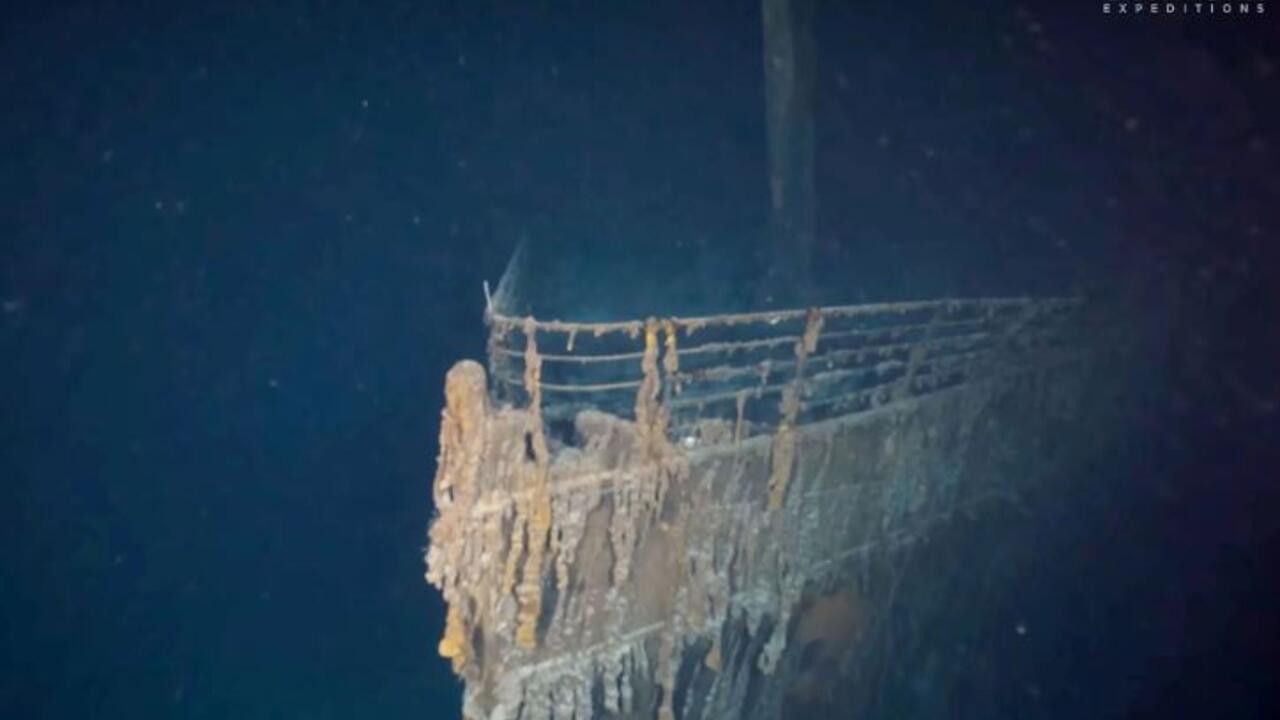 Titanic gemisinin daha önce görülmemiş görüntüleri ortaya çıktı