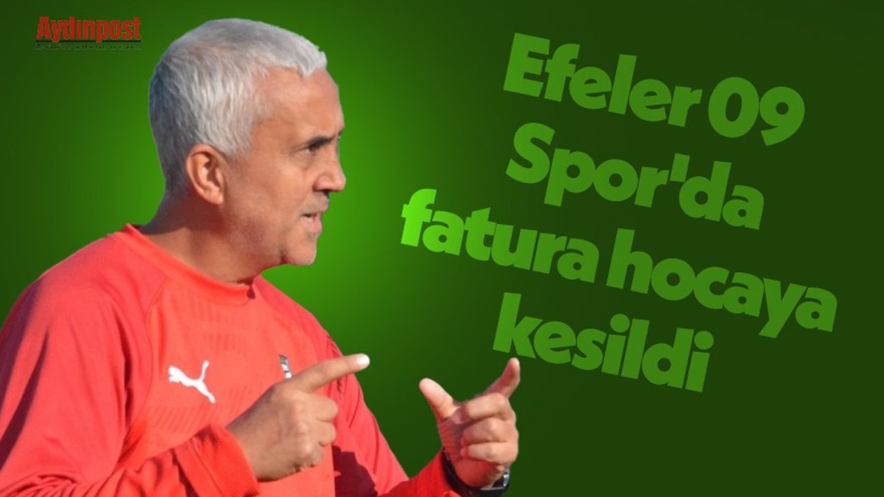 Efeler 09 Spor'da fatura hocaya kesildi! Cemil Akbaş’ın görevine son verildi