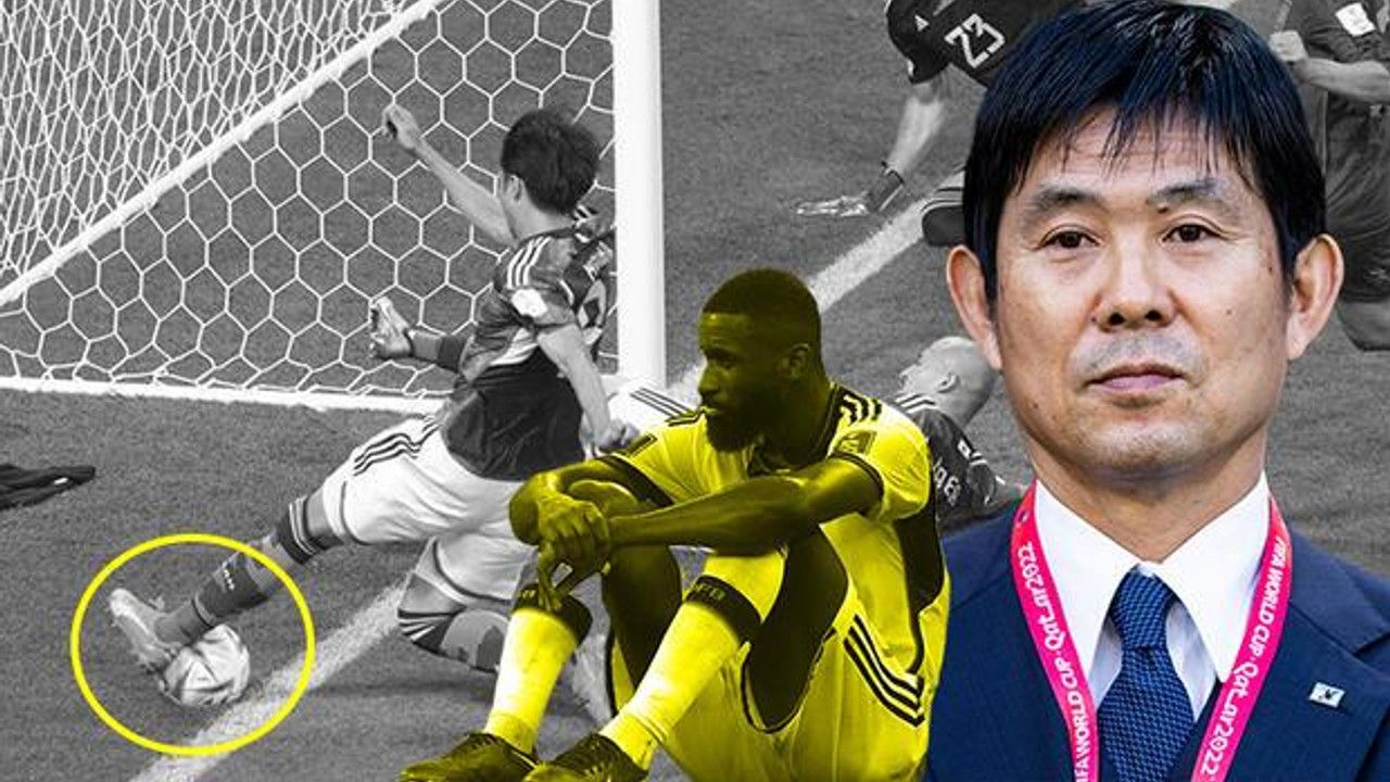 2022 Dünya Kupası'nda inanılmaz gece! Hajime Moriyasu ve Japonya tarih yazdı... Almanlar şokta, İspanyollar şanslı... Top çizgiyi geçti mi?