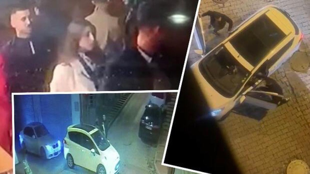 Dehşet kamerada: Laf attıkları kadını koruyan adamı bıçakladılar