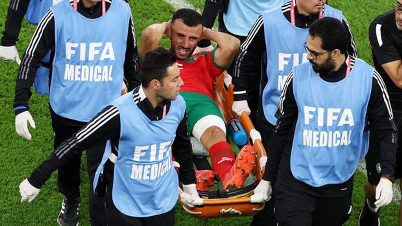 Fas - Portekiz maçında sakatlanan Beşiktaşlı Romain Saiss: Tek bacakla oynadım