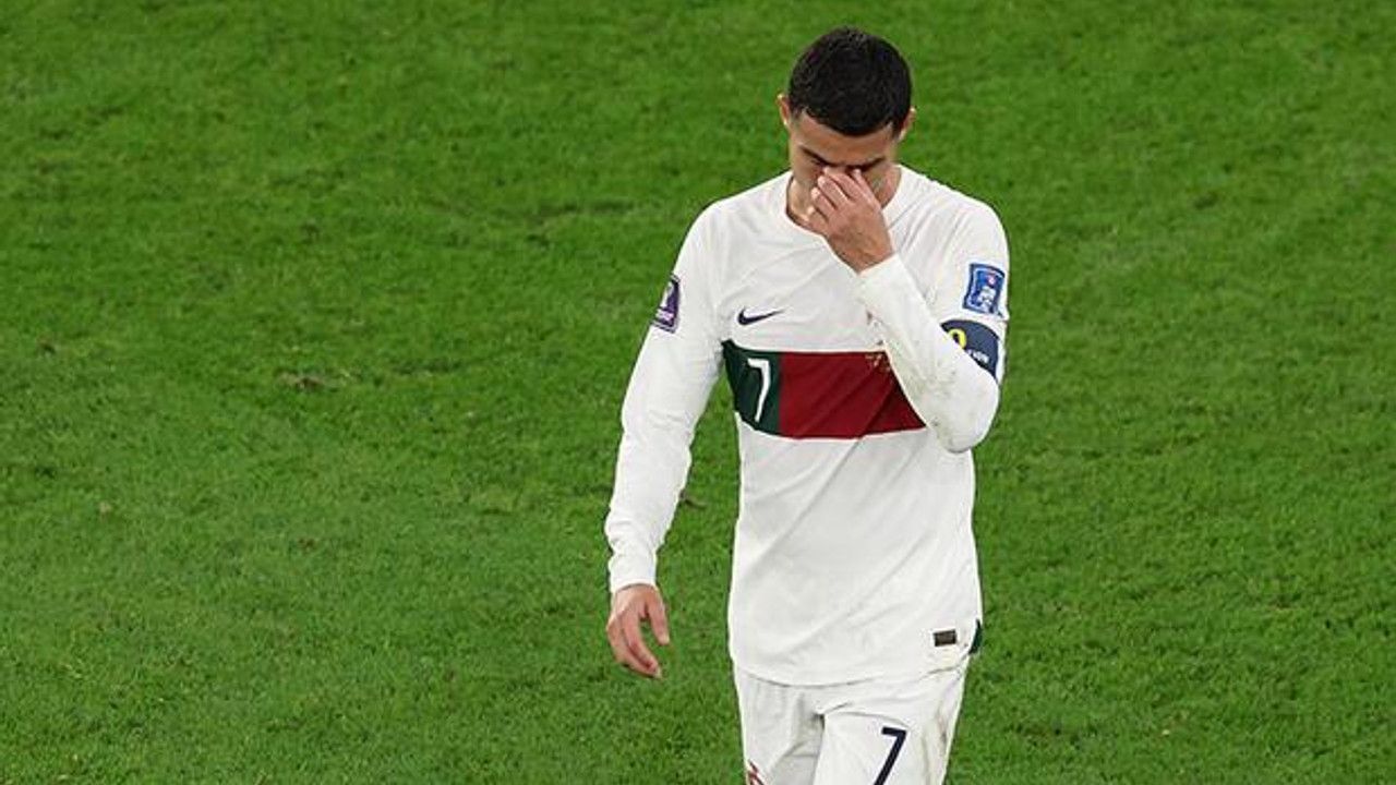 Portekiz'in vedası sonrası duygusal anlar! Cristiano Ronaldo'nun gözyaşları ve kabus yılı...