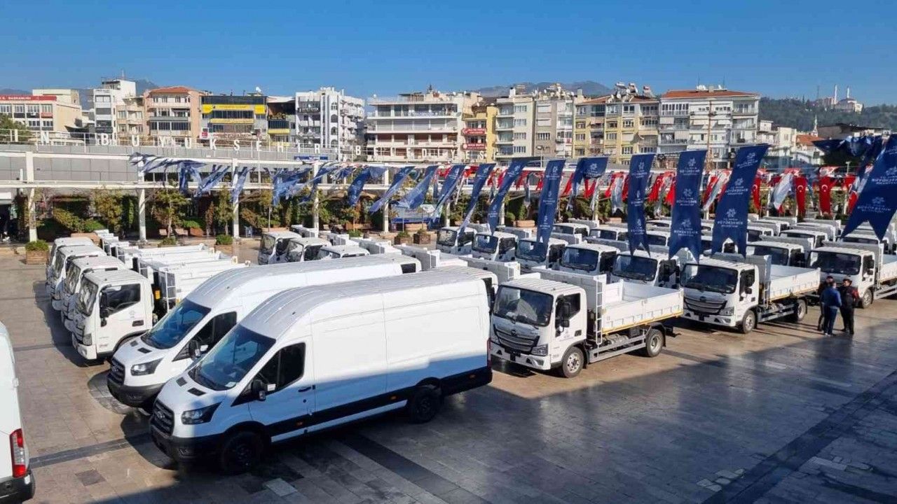 Aydın Büyükşehir Belediyesi araç filosunu genişletiyor