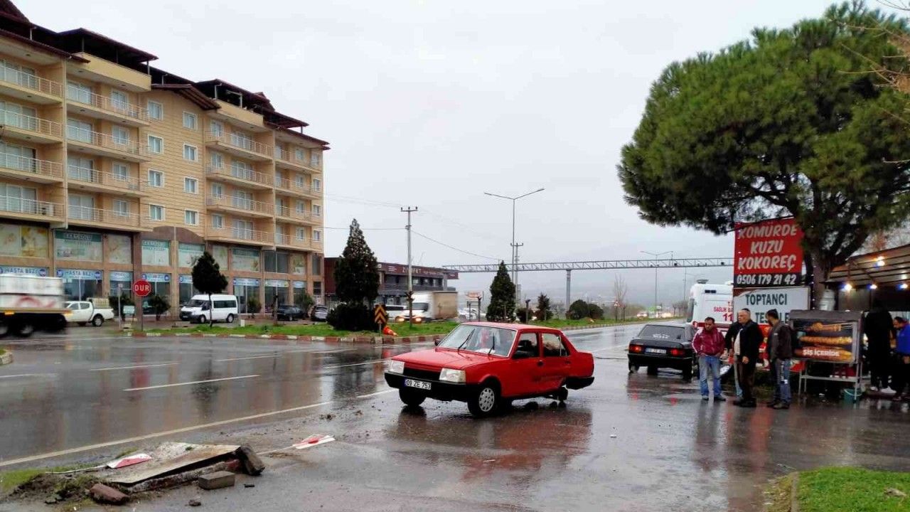 Buharkent’te trafik kazası: 1 yaralı