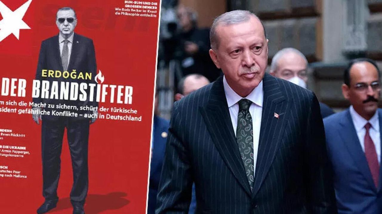 Alman dergiden skandal Cumhurbaşkanı Erdoğan kapağı!