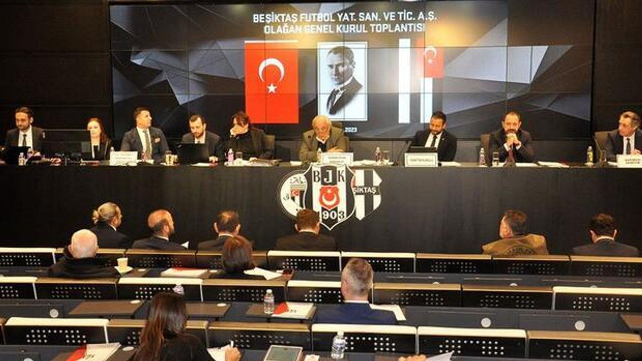 Beşiktaş Futbol AŞ'de Genel Kurul İstanbul'da toplandı