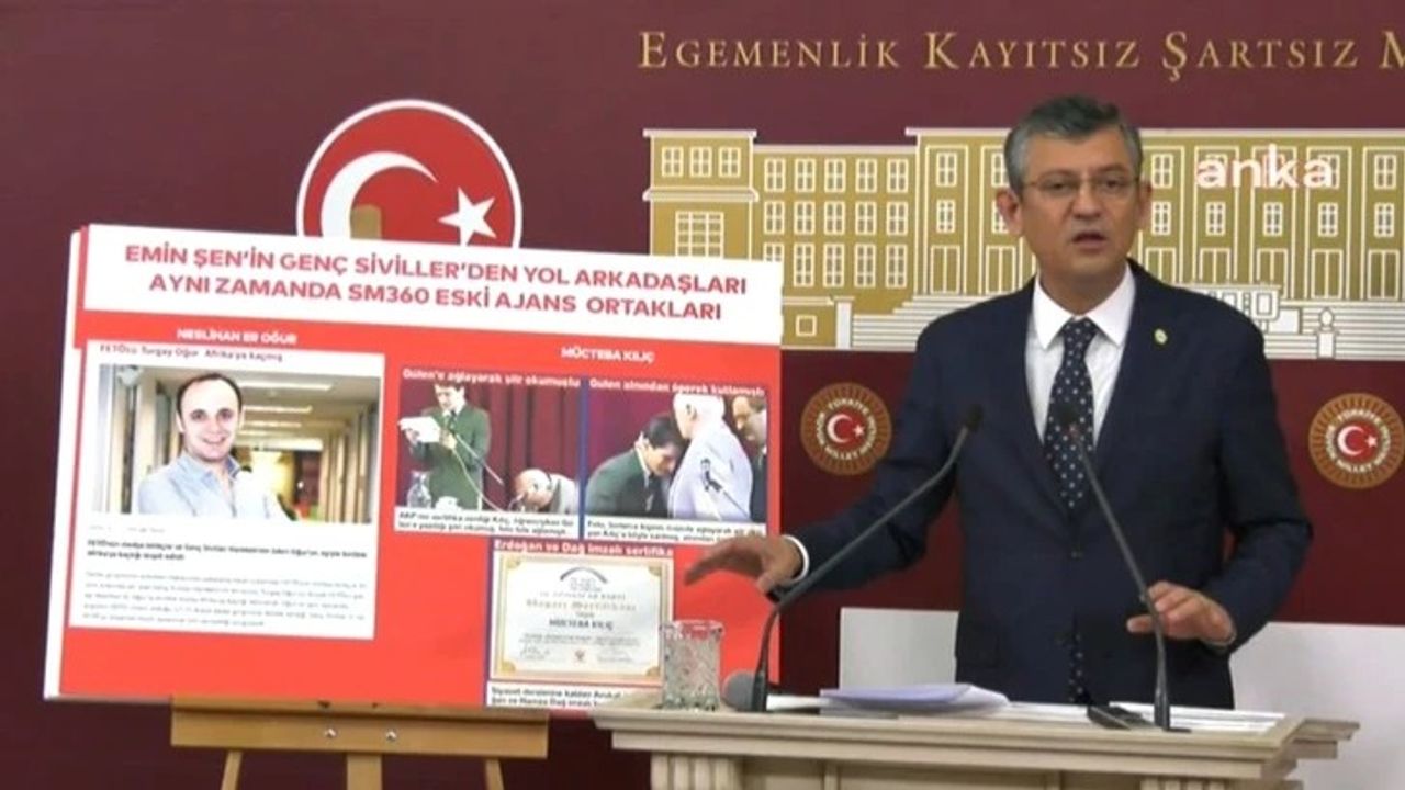 CHP'li Özgür Özel, Süleyman Soylu dosyasını açıkladı