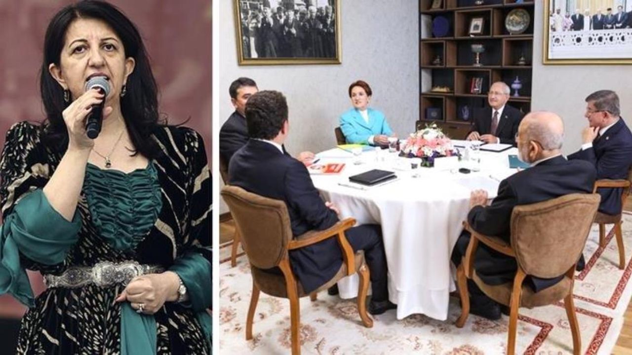 HDP Eş Genel Başkanı Buldan:  "Altılı Masa adayını çeksin, bizim adayımıza oy versin"
