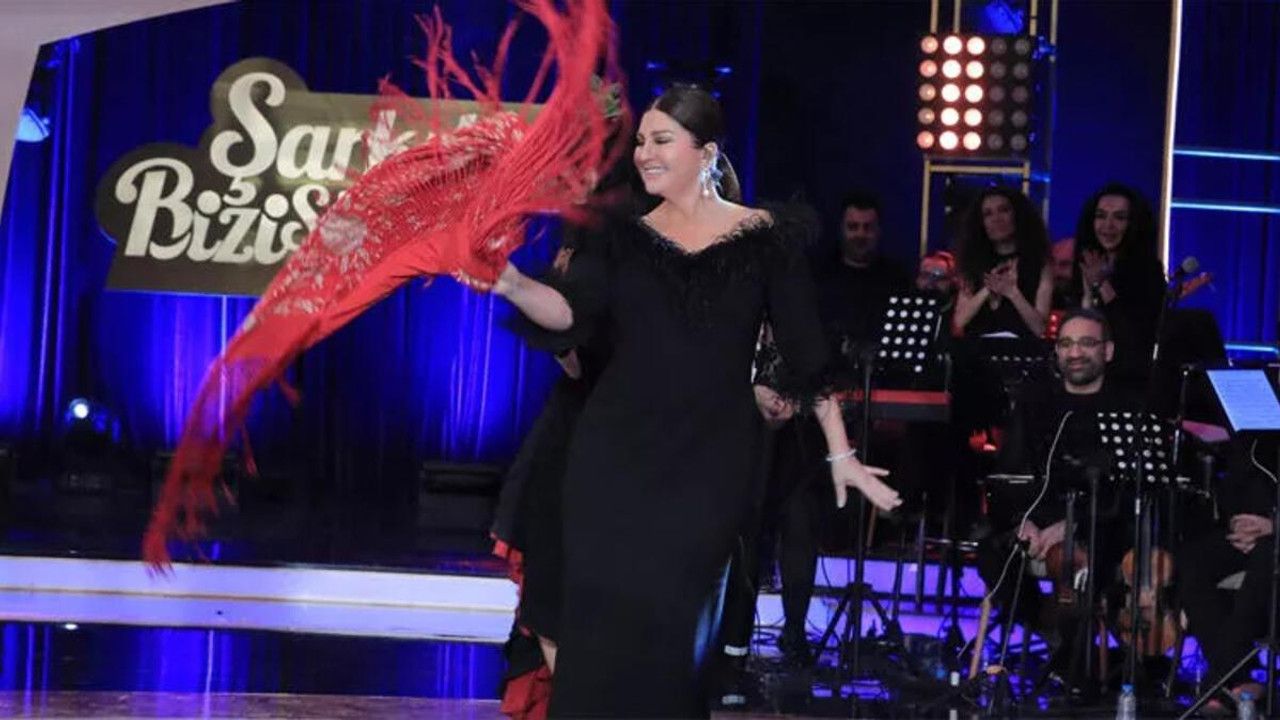 Sibel Can flamenko dansıyla herkesi mest edecek…