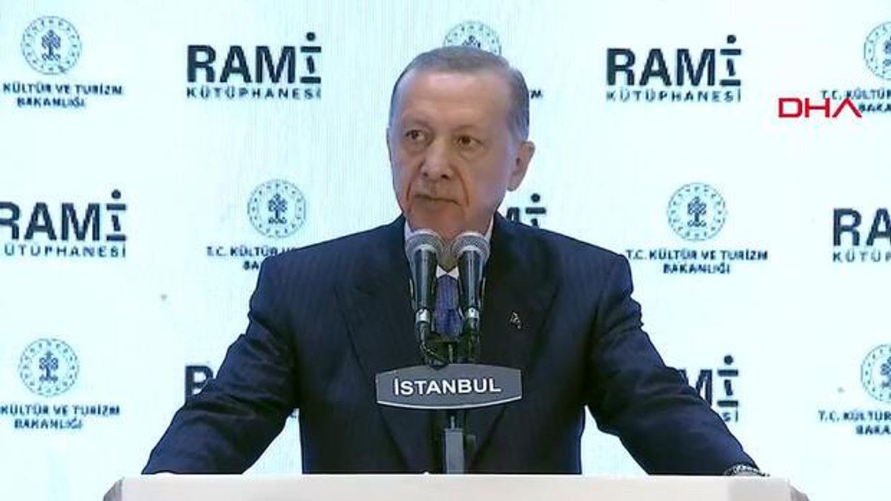 Son dakika... Rami Kütüphanesi açılıyor: Cumhurbaşkanı Erdoğan'dan önemli açıklamalar
