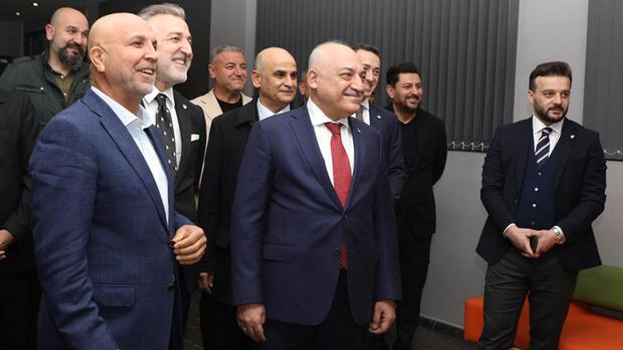 TFF Başkanı Mehmet Büyükekşi'den Alanyaspor’a ziyaret