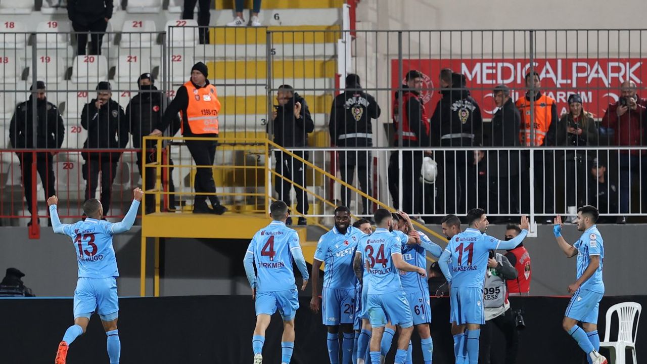 Trabzonspor çeyrek finalde