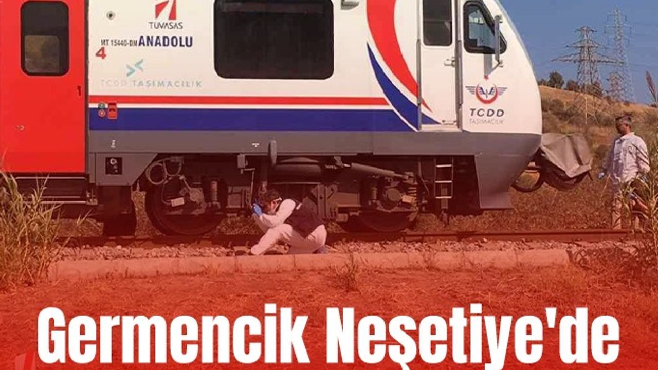 Germencik Neşetiye'de tren kazası