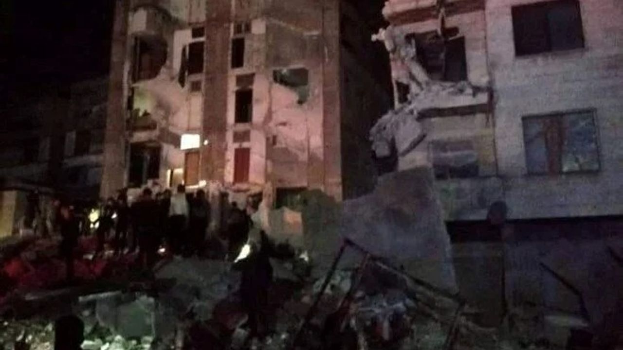 Deprem Suriye'yi de vurdu