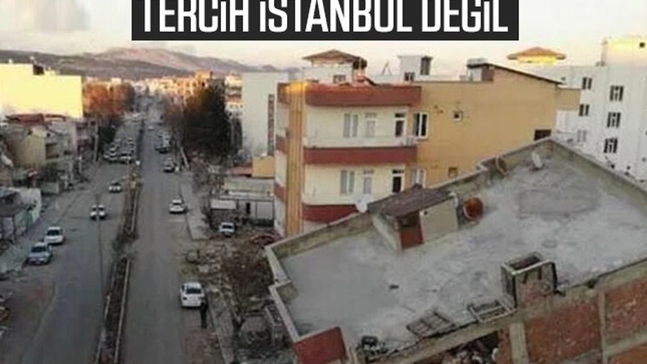 Afetzedeler bölgeden göçüyor! Tercih İstanbul değil