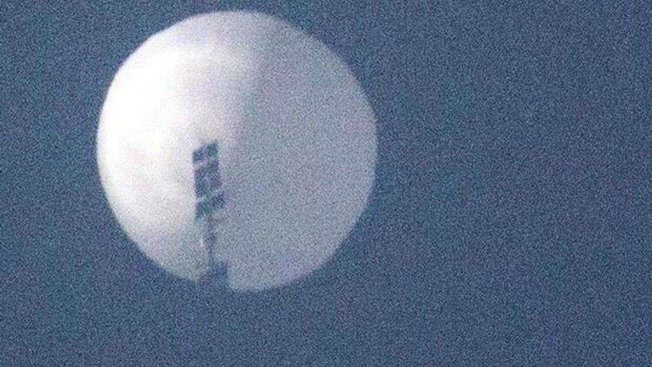 Biden'in açıklamasından saatler sonra... Çin'e ait "casus balon" düşürüldü