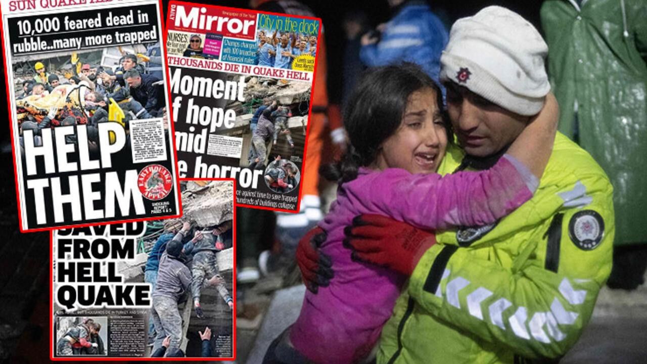 Dünya basını Türkiye için seferber oldu: 'Onlara yardım edin'