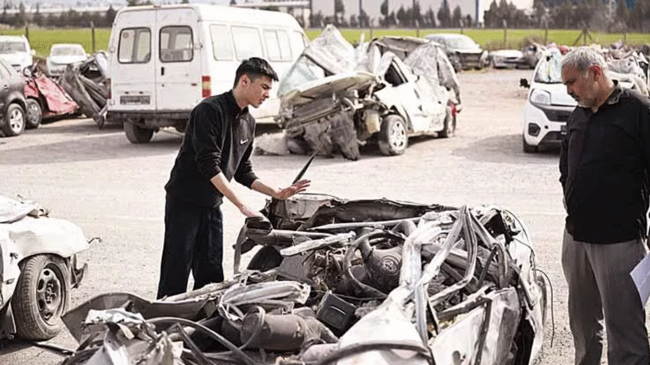 Deprem sonrası hasarlı araçlarla ilgili büyük tehlike