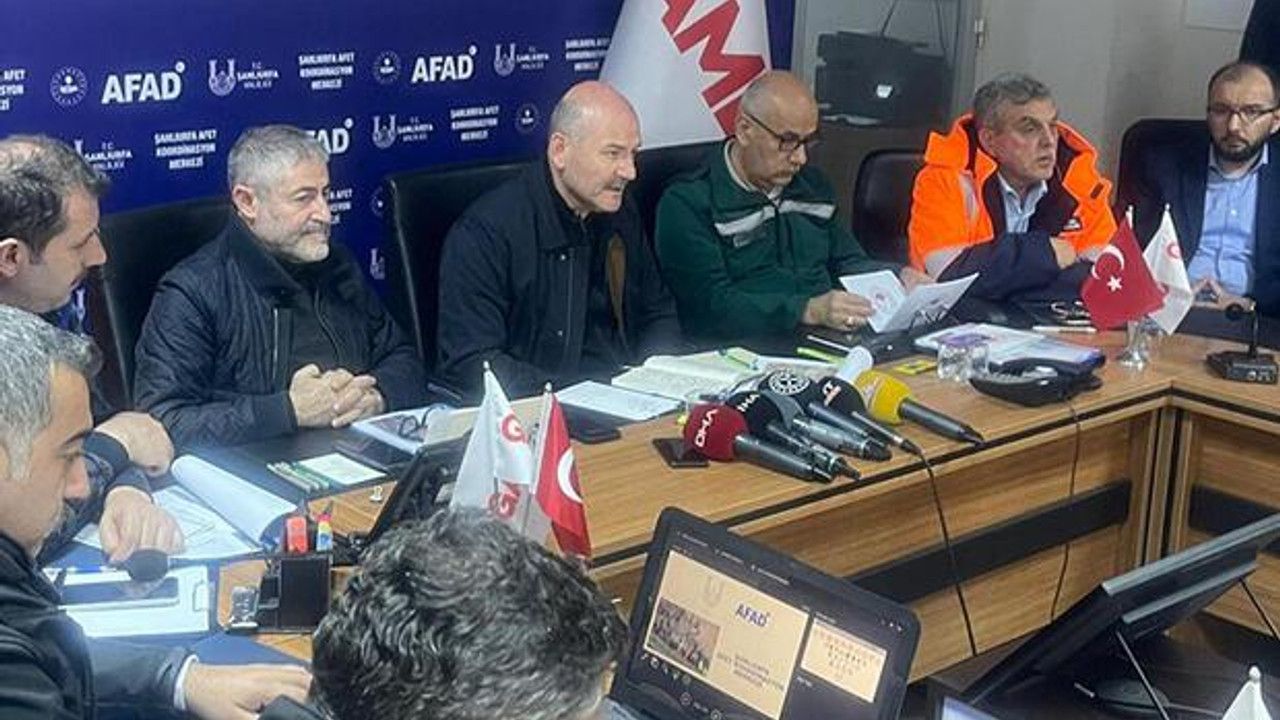 İçişleri Bakanı Süleyman Soylu: 500 kişilik ekiple arama kurtarma çalışmaları sürüyor