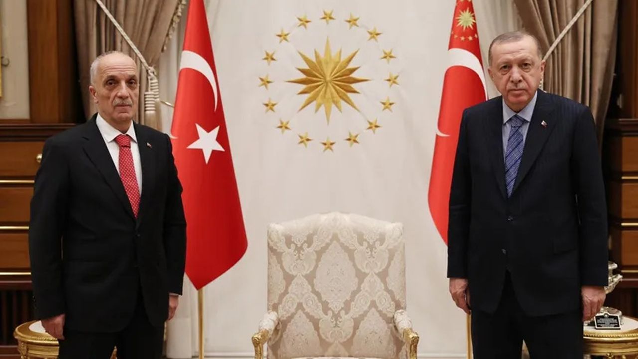 Erdoğan, TÜRK-İŞ Genel Başkanı Atalay'la görüştü