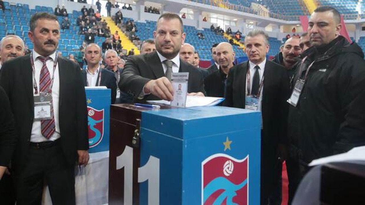 Trabzonspor yeni başkanını seçiyor! Ertuğrul Doğan tek aday...