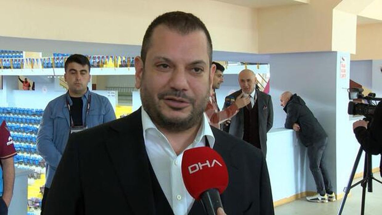 Trabzonspor'un yeni başkanı Ertuğrul Doğan'dan teknik direktör açıklaması