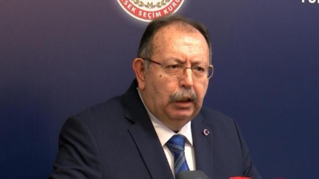 YSK Başkanı Yener'den seçim açıklaması: Oy pusulasında sıralama belli oldu