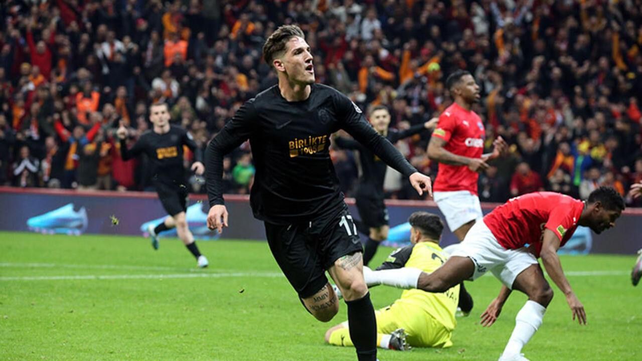 Zaniolo attı, Galatasaray rekor kırdı