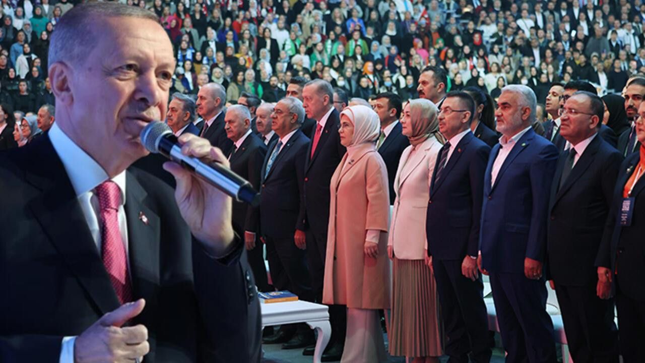 Cumhurbaşkanı Erdoğan AK Parti seçim beyannamesini açıkladı! 'Türkiye Yüzyılının Yürüyüşü'