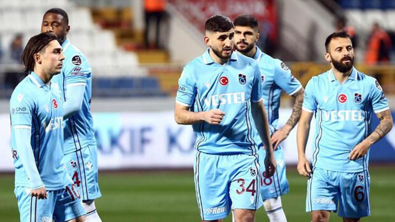 Trabzonspor’da düşüş sürüyor