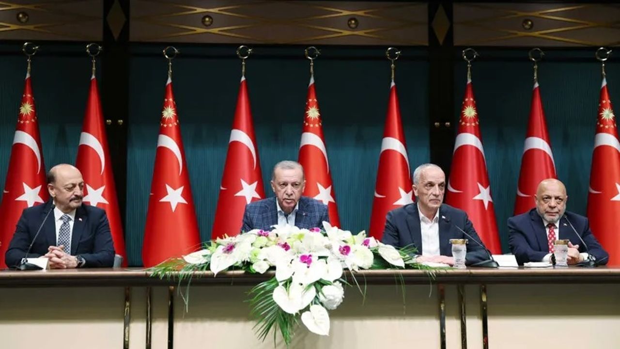 Erdoğan açıkladı: Kamu işçilerinin zam oranı yüzde 45 oldu