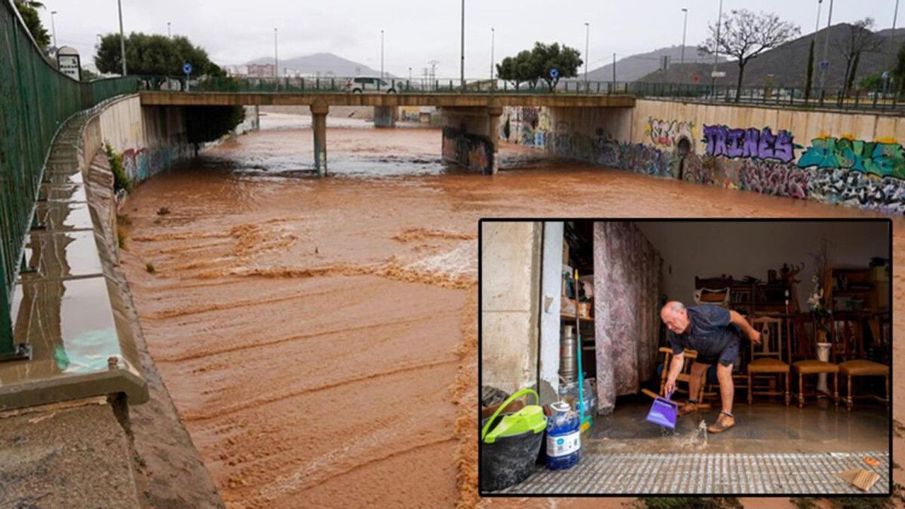İspanya'da sel felaketi