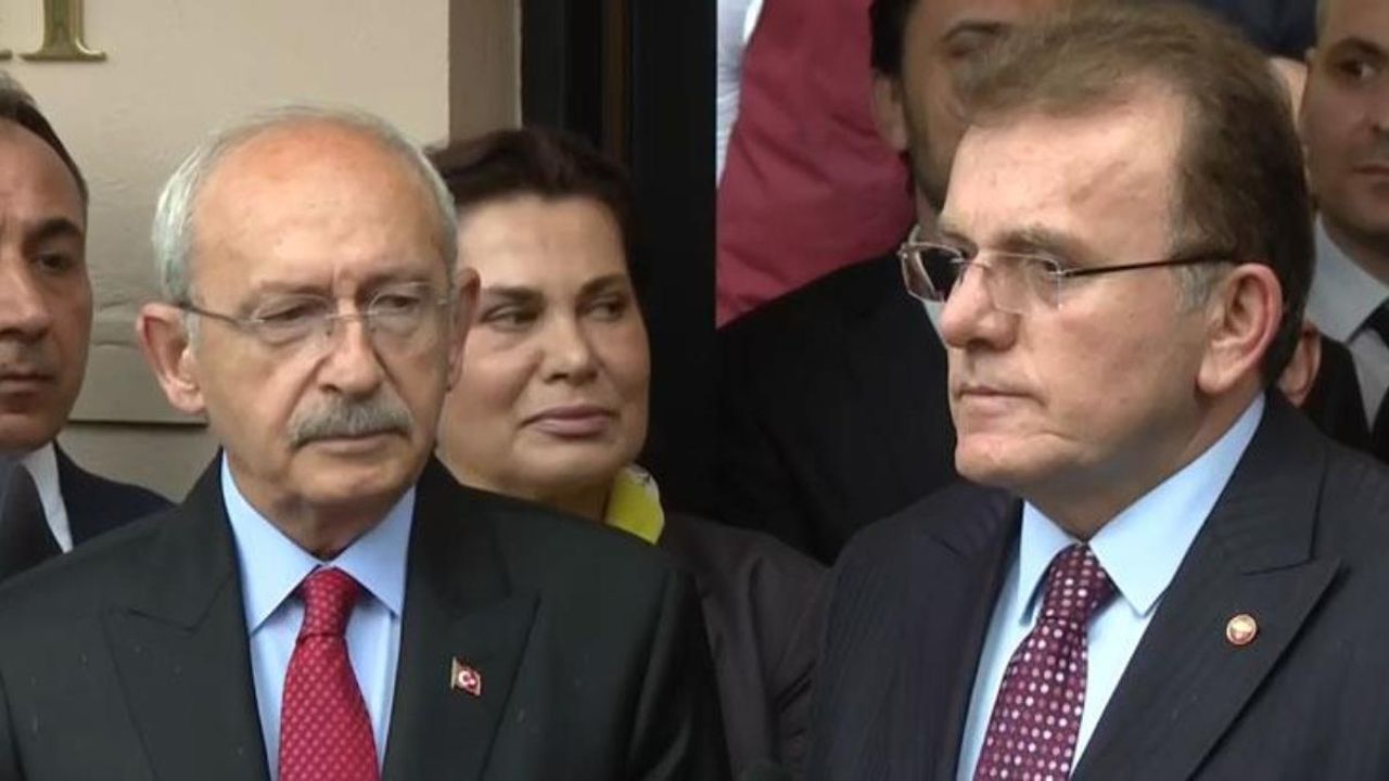 Kemal Kılıçdaroğlu ve Vecdet Öz görüşmesi sona erdi