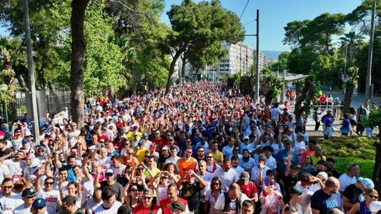 Maraton İzmir'e Kenya ve Etiyopyalı atletler damga vurdu