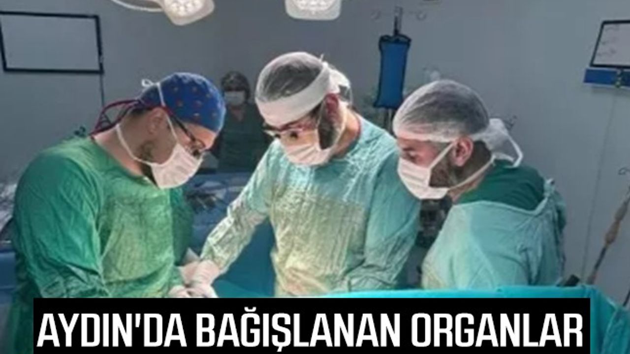 Aydın'da bağışlanan organlar 4 hastaya umut oldu