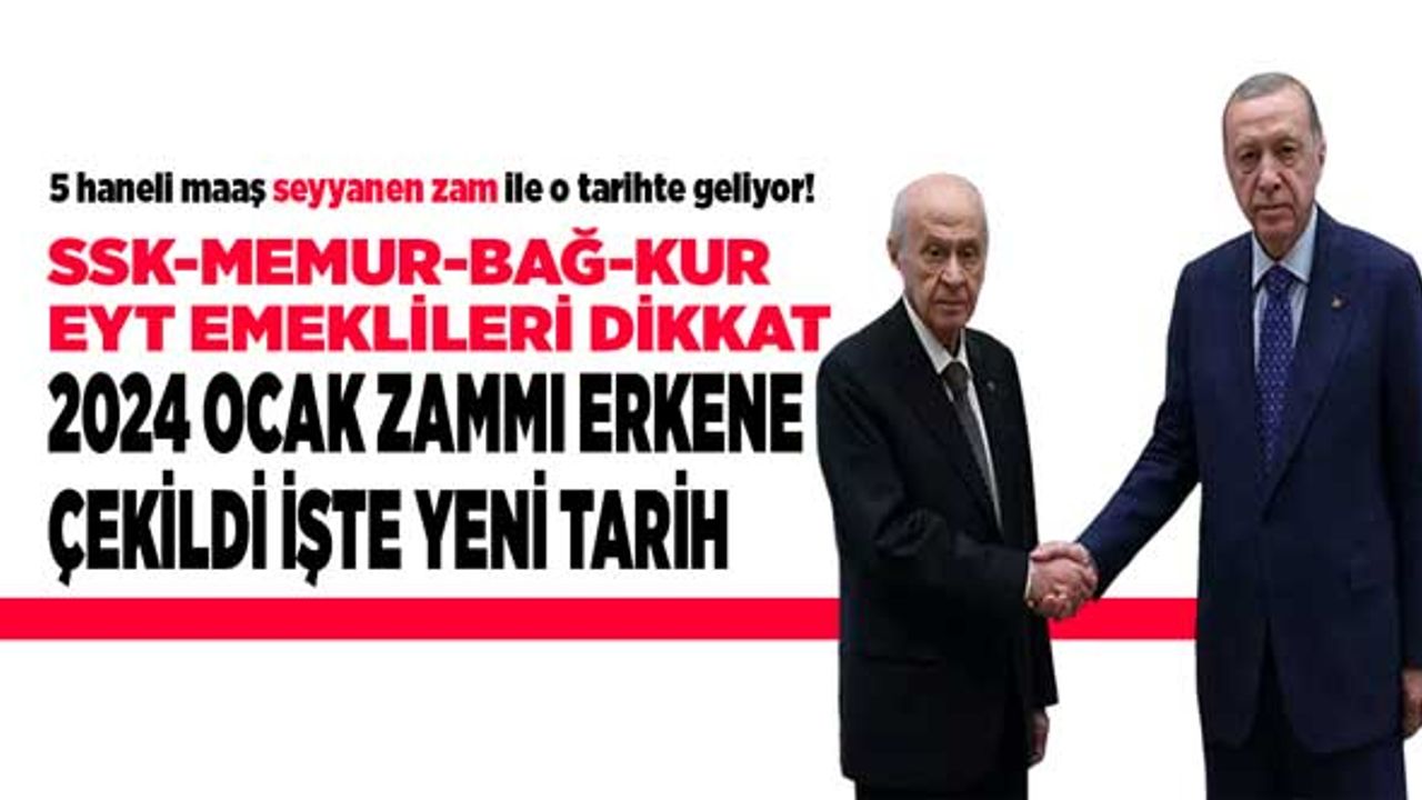 5 Haneli Maaş Seyyanen Zam Ile O Tarihte Geliyor! 4A 4B 4C EYT SSK Bağ ...