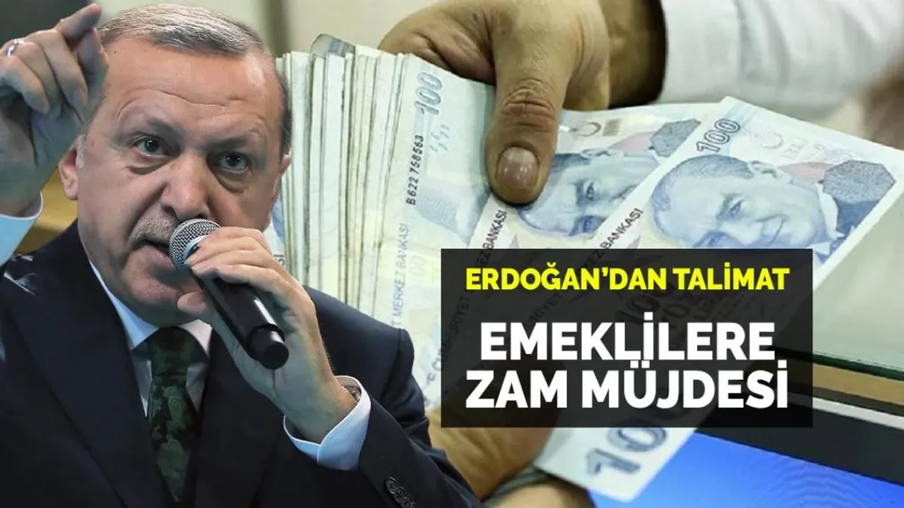 Emeklilere zam müjdesi! Cumhurbaşkanı Erdoğan talimatı verdi: Memurlara yapılan zammın...