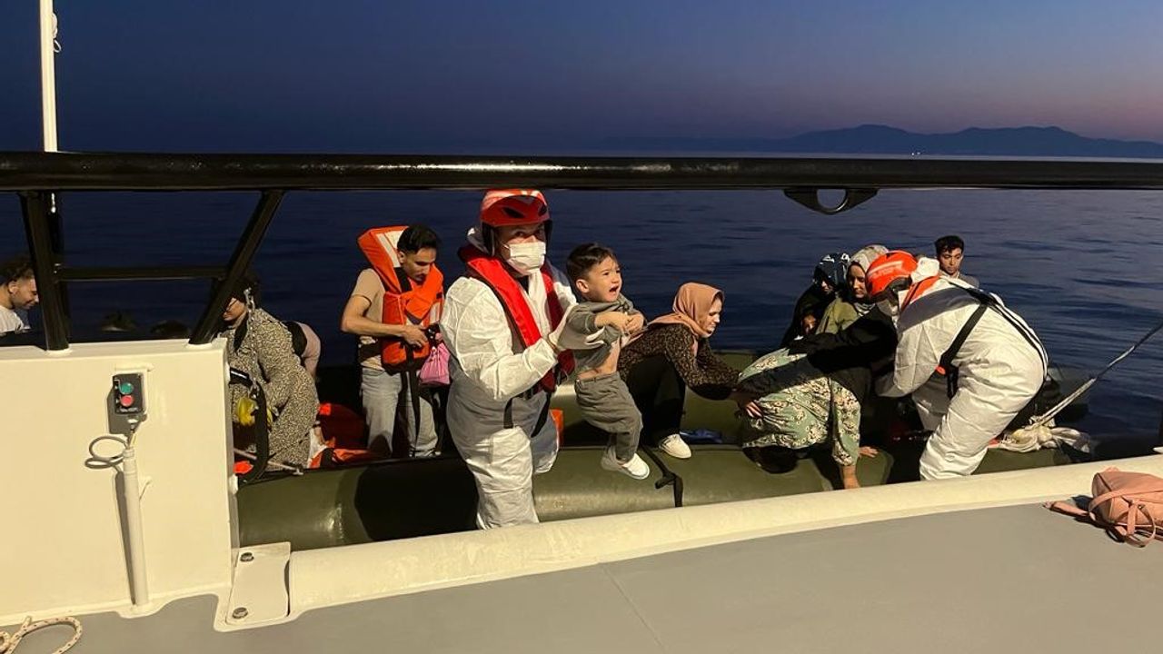 Aydın’da 38 düzensiz göçmen yakalandı