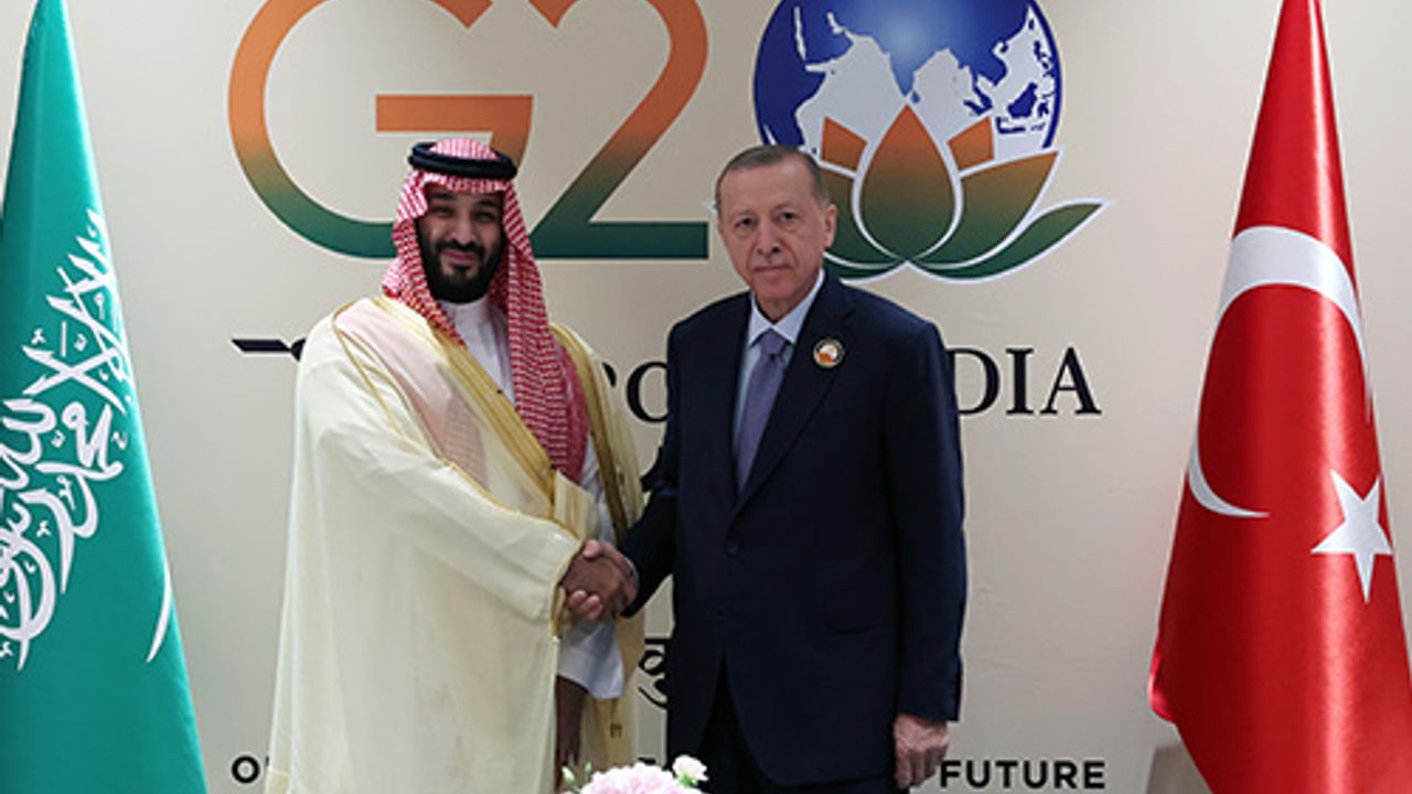 Cumhurbaşkanı Erdoğan, Suudi Arabistan Veliaht Prensi Selman ile görüştü
