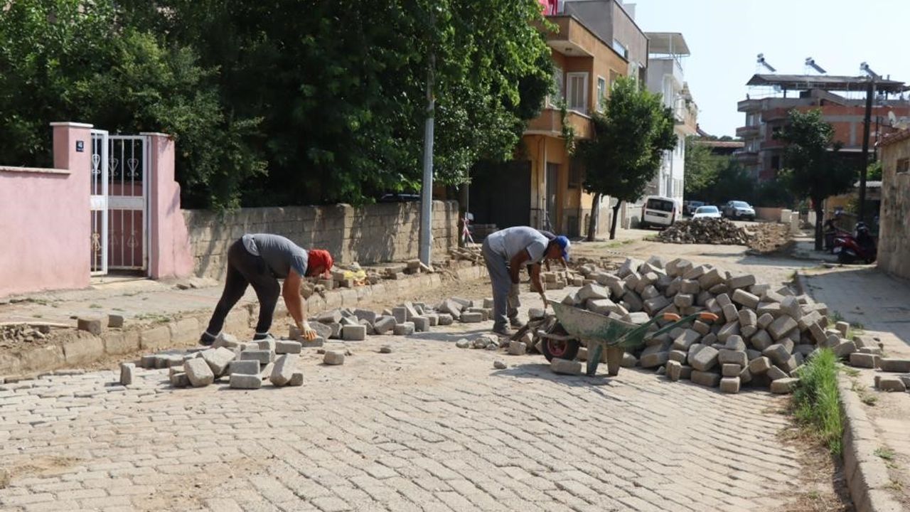 Nazilli Aydoğdu Mahallesi’nde sokaklar bakıma alındı